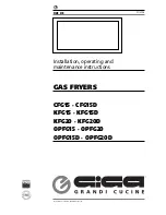 Предварительный просмотр 1 страницы GIGA CFG15 Operating Instructions Manual