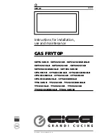 GIGA CFTG1 Instructions For Installation, Use And Maintenance Manual preview