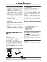 Preview for 11 page of GIGA CFTG1 Instructions For Installation, Use And Maintenance Manual