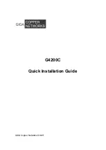 GIGA G4200C Quick Installation Manual предпросмотр