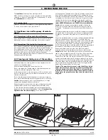 Предварительный просмотр 9 страницы GIGA GSP01 Instructions For Installation, Use E Maintenance