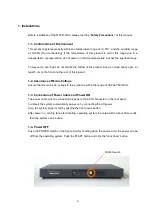 Предварительный просмотр 8 страницы Gigabit Sistems MFPR-3100 Instruction Manual