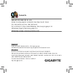 Предварительный просмотр 20 страницы Gigabyte 12WE6-TITAR2-00AR Installation Manual