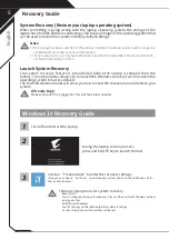 Preview for 6 page of Gigabyte 17-WA-7DE1130SH Quick Start Manual