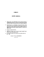 Preview for 1 page of Gigabyte 686LX3 User Manual