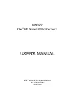 Preview for 3 page of Gigabyte 6WOZ7 User Manual