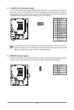 Предварительный просмотр 20 страницы Gigabyte A520M K User Manual