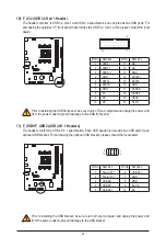 Предварительный просмотр 21 страницы Gigabyte A520M K User Manual