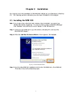 Предварительный просмотр 6 страницы Gigabyte AirCruiser G GN-WB01GS User Manual