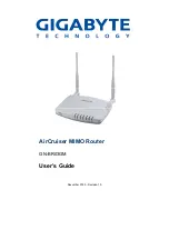 Preview for 1 page of Gigabyte AirCruiser MIMO GN-BR03GM User Manual