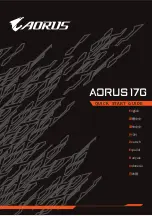 Предварительный просмотр 1 страницы Gigabyte AORUS 17G Quick Start Manual