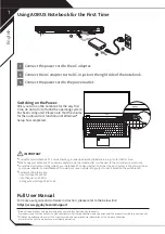 Предварительный просмотр 2 страницы Gigabyte AORUS 17G Quick Start Manual