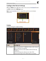 Предварительный просмотр 27 страницы Gigabyte AORUS AD27Qd User Manual