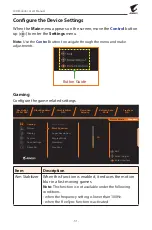 Предварительный просмотр 31 страницы Gigabyte AORUS CV27F User Manual