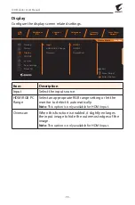 Preview for 35 page of Gigabyte AORUS CV27Q User Manual