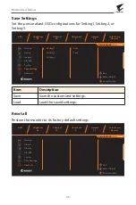 Предварительный просмотр 39 страницы Gigabyte AORUS F048U User Manual