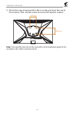 Предварительный просмотр 21 страницы Gigabyte Aorus FI27Q-P User Manual