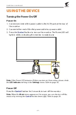 Предварительный просмотр 23 страницы Gigabyte Aorus FI27Q User Manual