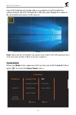 Предварительный просмотр 27 страницы Gigabyte AORUS FO48U User Manual
