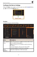 Предварительный просмотр 29 страницы Gigabyte AORUS FO48U User Manual