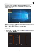 Предварительный просмотр 29 страницы Gigabyte Aorus KD25F User Manual