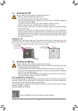 Предварительный просмотр 9 страницы Gigabyte B550 AORUS ELITE AX V2 User Manual