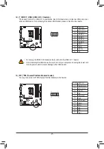 Предварительный просмотр 25 страницы Gigabyte B660M DS3H AX DDR4 User Manual