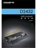Gigabyte D2432 User Manual preview