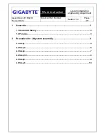 Preview for 2 page of Gigabyte G190-H44 Assembly Notice