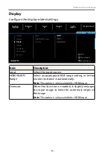 Preview for 33 page of Gigabyte G27Q User Manual