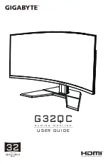 Gigabyte G32QC User Manual предпросмотр