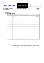 Preview for 3 page of Gigabyte G481-HA0-00 Assembly Notice