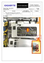 Preview for 14 page of Gigabyte G481-HA0-00 Assembly Notice