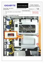 Preview for 16 page of Gigabyte G481-HA0-00 Assembly Notice