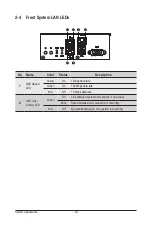 Предварительный просмотр 20 страницы Gigabyte G482-Z54 User Manual