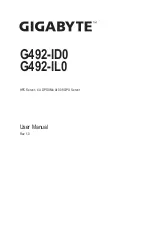 Gigabyte G492-ID0 User Manual preview