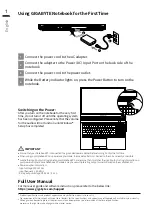 Preview for 2 page of Gigabyte G5 Quick Start Manual