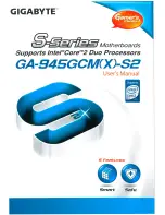 Preview for 1 page of Gigabyte GA-34SGCM-S2 User Manual