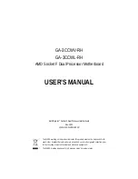 Preview for 1 page of Gigabyte GA-3CCWL-RH User Manual