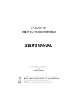 Gigabyte GA-5EXSH-RH User Manual preview