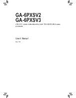 Gigabyte GA-6PXSV2 User Manual preview