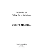 Preview for 5 page of Gigabyte GA-8I845PE Pro User Manual