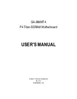 Preview for 5 page of Gigabyte GA-8IMMT4 User Manual