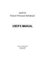 Preview for 5 page of Gigabyte GA-8ITX3 User Manual