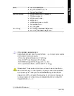 Предварительный просмотр 11 страницы Gigabyte GA-8S655FX Ultra User Manual