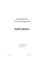 Preview for 5 page of Gigabyte GA-8S661FXM User Manual