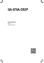 Gigabyte GA-970A-DS3P User Manual preview