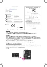 Предварительный просмотр 2 страницы Gigabyte GA-AB350M-HD3 User Manual