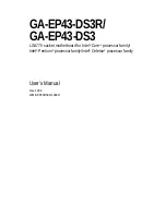 Preview for 1 page of Gigabyte GA-EP43-DS3 User Manual