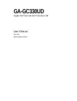 Preview for 1 page of Gigabyte GA-GC330UD User Manual